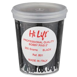 HI LIFT Bobby pins - black 2"